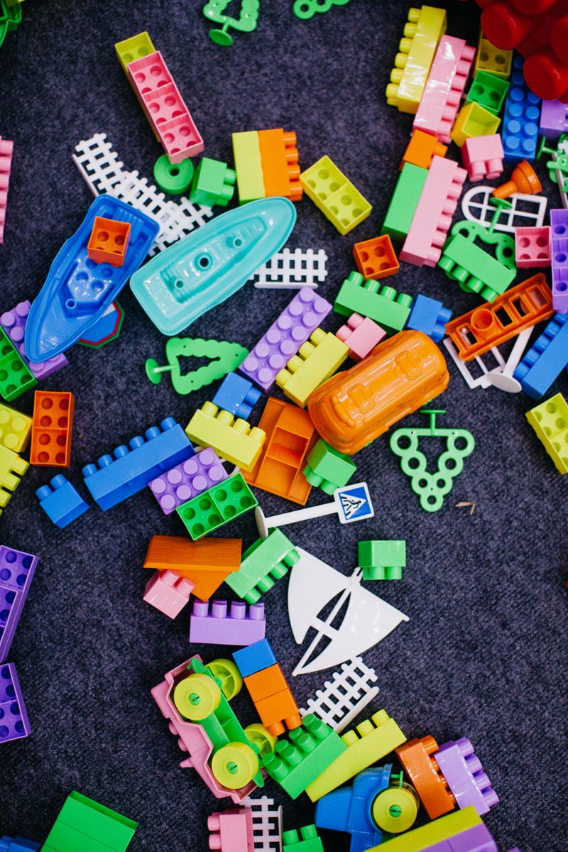 Wooden Building Blocks Set - 100 Pcs Classic Toy