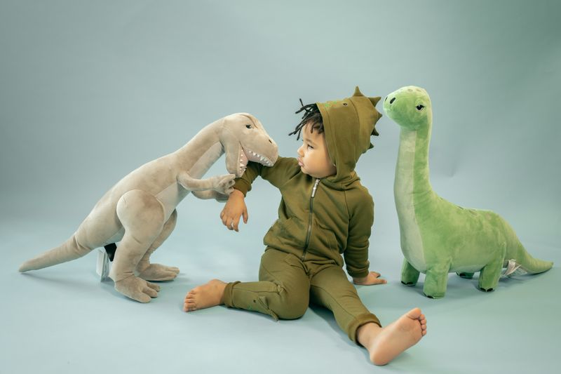 Realistic Dinosaur Figures Playset - 12 Pcs